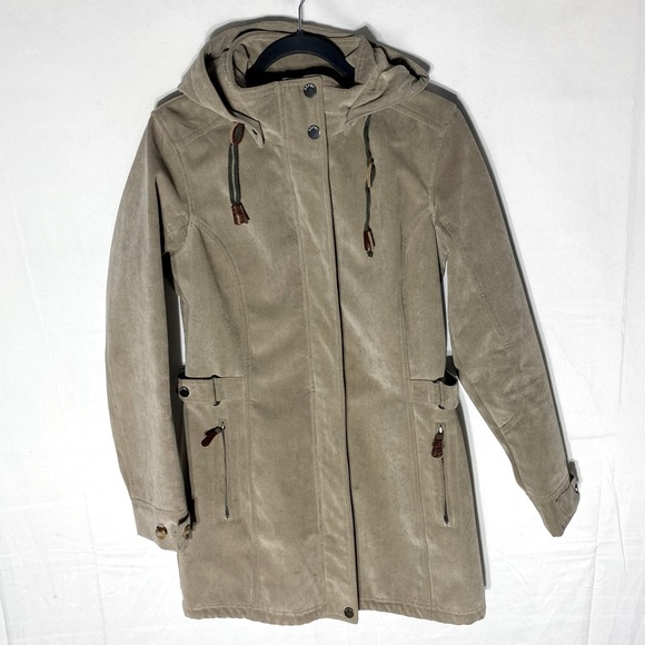 G.I.G.A. DX Jackets & Blazers - G.I.G.A. DX By Killtec Tan Beige Fleece Lined Jacket Coat 6 Utility